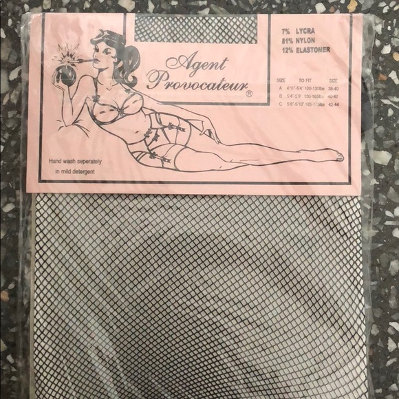 AGENT PROVOCATEUR FISHNET HOLD UP - Picture 2 of 2